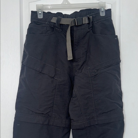 The North Face Men’s Convertible Zip Off Hiking Cargo Pants Belted Size Small - Picture 2 of 9